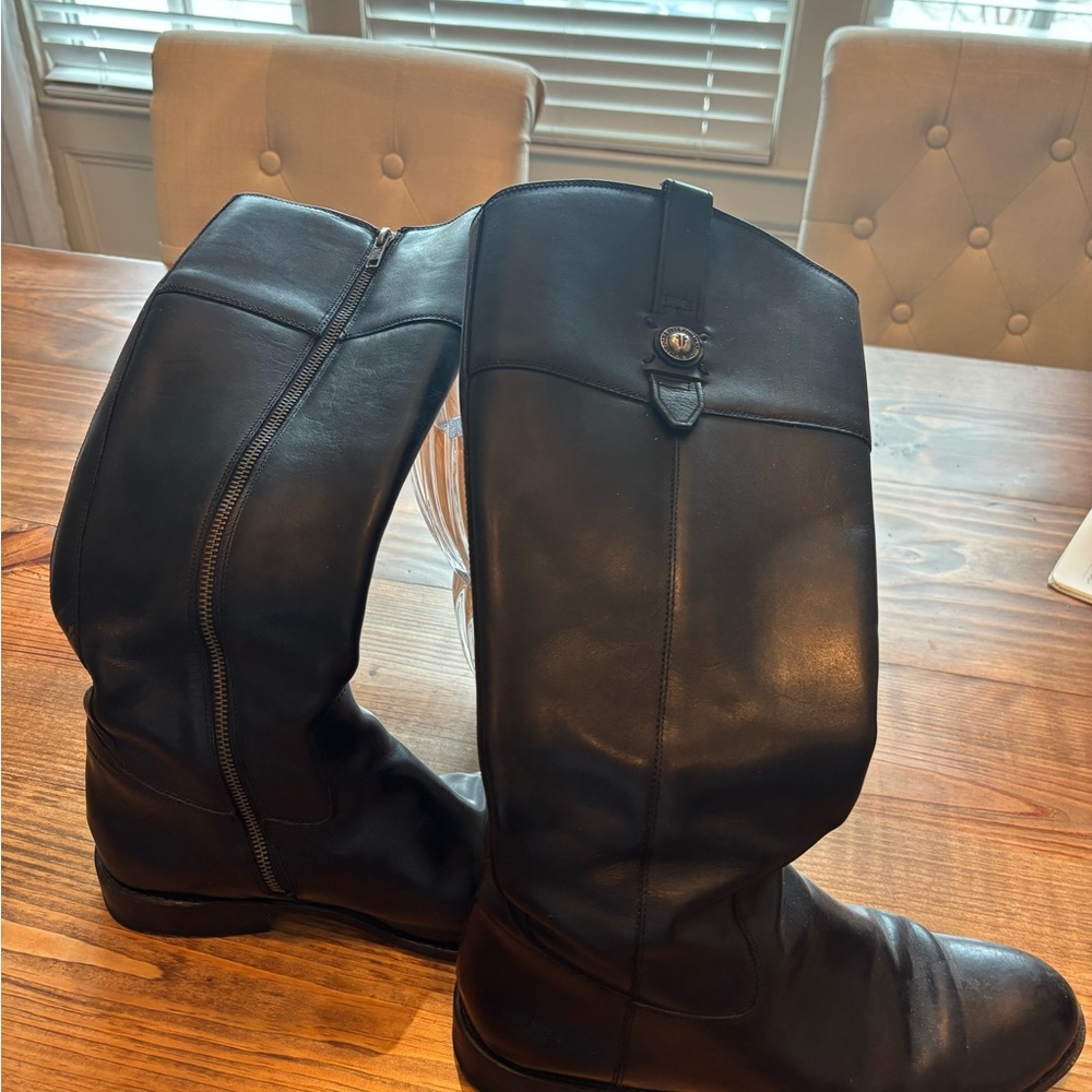 FRYE AND CO. Black Leather Women's Boots